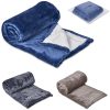 Serendipio Glacial Sherpa Fleece Blanket