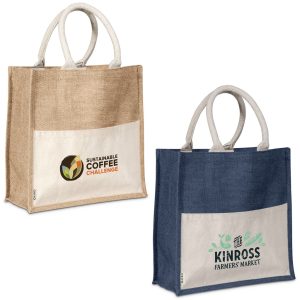 Okiyo Kachi Jute & Cotton Tote