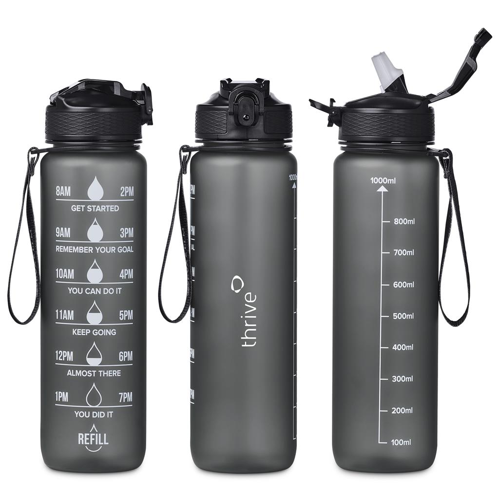 Eva & Elm Neptune Plastic Water Bottle - 1 Litre