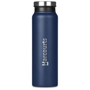 Andy Cartwright Sedgefield Stainless Steel Vacuum Water Bottle - 700ml in Navy