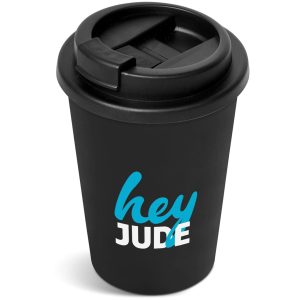 Altitude Wednesday Plastic Double-Wall Tumbler – 350ml in Black