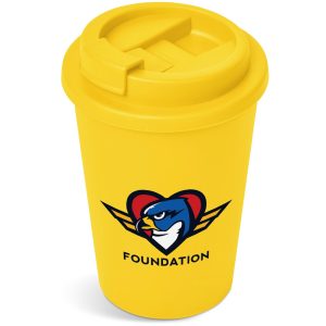 Altitude Wednesday Plastic Double-Wall Tumbler – 350ml in Yellow