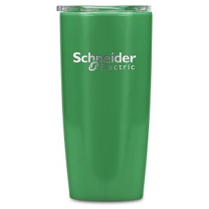 Altitude Daytona Plastic 2-in-1 Double-Wall Tumbler & Straw - 600ml in Green