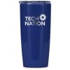 Altitude Daytona Plastic 2-in-1 Double-Wall Tumbler & Straw - 600ml - Navy