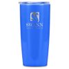 Altitude Daytona Plastic 2-in-1 Double-Wall Tumbler & Straw - 600ml - Ocean Blue
