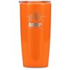 Altitude Daytona Plastic 2-in-1 Double-Wall Tumbler & Straw - 600ml - Orange