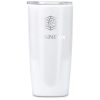 Altitude Daytona Plastic 2-in-1 Double-Wall Tumbler & Straw - 600ml - Solid White