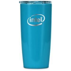 Altitude Daytona Plastic 2-in-1 Double-Wall Tumbler & Straw - 600ml in Turquoise