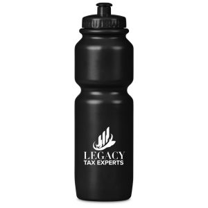 Altitude Strada Plastic Water Bottle - 800ml in Black
