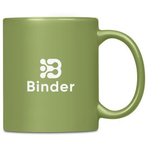 Altitude Moxen Ceramic Coffee Mug - 340ml in Lime