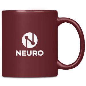 Altitude Moxen Ceramic Coffee Mug - 340ml in Red