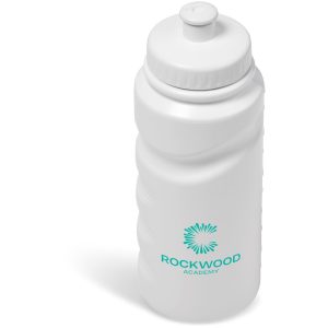 Annex Plastic Water Bottle - 500ml in Solid White