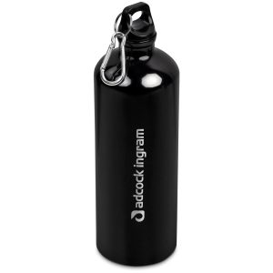 Altitude Katana Aluminium Water Bottle - 1 Litre in Black