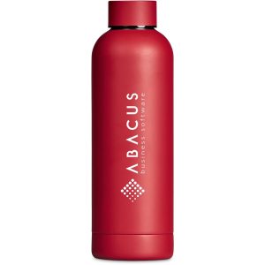 Kooshty Bermuda Recycled Stainless Steel Water Bottle – 800ml in Red