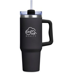 Kooshty Big Kahuna Stainless Steel Vacuum Mug – 1.2 Litre in Charcoal