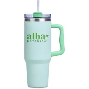 Kooshty Big Kahuna Stainless Steel Vacuum Mug – 1.2 Litre in Light Green
