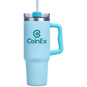 Kooshty Big Kahuna Stainless Steel Vacuum Mug – 1.2 Litre in Light Turquoise