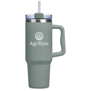 Kooshty Big Kahuna Stainless Steel Vacuum Mug – 1.2 Litre in Moss Green