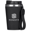 Kooshty Luca Stainless Steel & Plastic Double-Wall Tumbler – 350ml - Black
