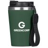 Kooshty Luca Stainless Steel & Plastic Double-Wall Tumbler – 350ml - Dark Green