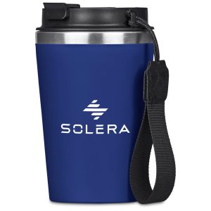 Kooshty Luca Stainless Steel & Plastic Double-Wall Tumbler – 350ml in Navy