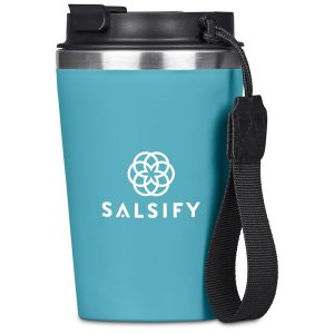 Kooshty Luca Stainless Steel & Plastic Double-Wall Tumbler – 350ml in Turquoise