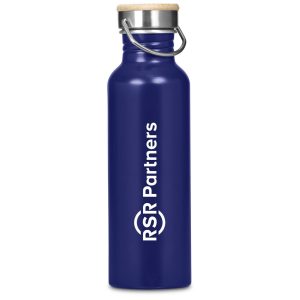 Kooshty Tugela Recycled Aluminium Water Bottle - 750ml in Navy