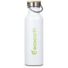 Kooshty Tugela Recycled Aluminium Water Bottle - 750ml - Solid White