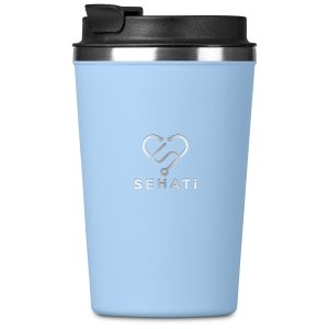 Kooshty Caldos Stainless Steel Vacuum Tumbler – 380ml in Light Turquoise