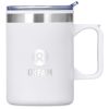 Kooshty Angelo Stainless Steel & Plastic Double-Wall Mug – 360ml - Solid White