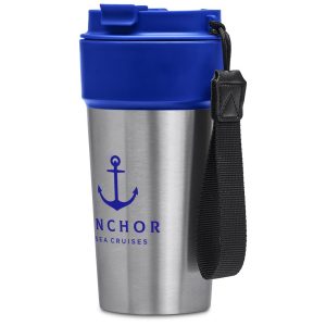 Kooshty Amigo Stainless Steel & Plastic Double-Wall Tumbler - 500ml in Blue