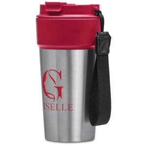 Kooshty Amigo Stainless Steel & Plastic Double-Wall Tumbler - 500ml in Red