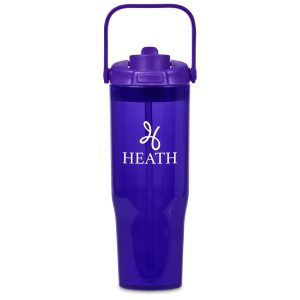 Kooshty Moomo Plastic Tumbler - 900ml in Purple