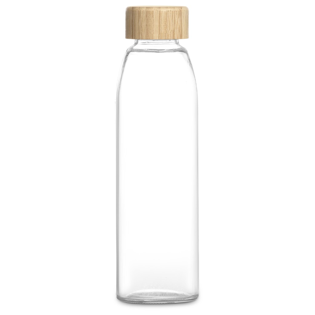 Okiyo Wabi-Sabi Glass Water Bottle - 500ml – Natural