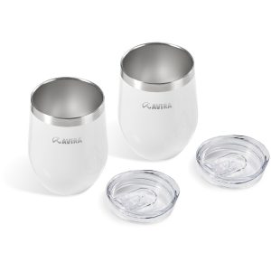 Serendipio Sheridan Duo Set in Solid White