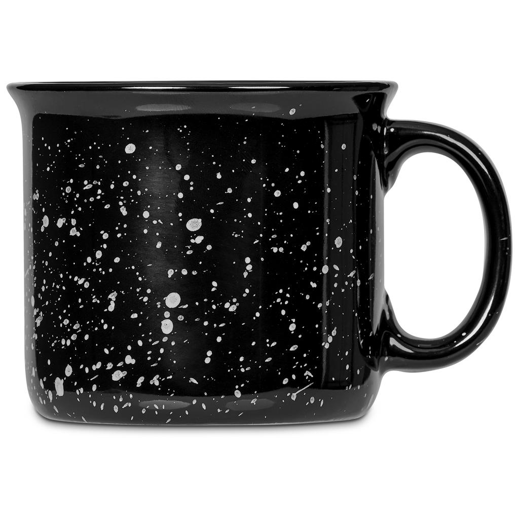 Serendipio Marshall Ceramic Coffee Mug - 400ml – Black