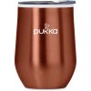 Serendipio Vogue Madison Stainless Steel & Plastic Double-Wall Tumbler - 350ml - Burnt Orange
