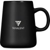 Serendipio Dorset Ceramic Coffee Mug – 400ml - Black