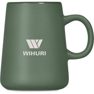 Serendipio Dorset Ceramic Coffee Mug – 400ml in Green