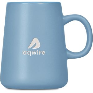 Serendipio Dorset Ceramic Coffee Mug – 400ml in Light Turquoise