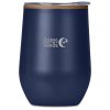 Serendipio Ovolo Stainless Steel & Plastic Double-Wall Tumbler – 350ml - Navy