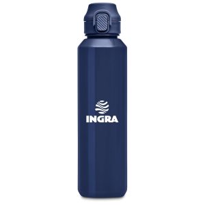 Serendipio Ramsey Recycled PET Water Bottle - 750ml in Navy
