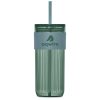 Serendipio Mayfair Plastic Tumbler & Straw – 650ml - Dusty Teal