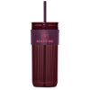 Serendipio Mayfair Plastic Tumbler & Straw – 650ml - Maroon