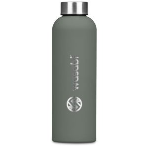 Serendipio Benson Stainless Steel Water Bottle - 720ml in Moss Green