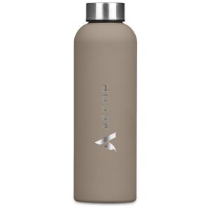 Serendipio Benson Stainless Steel Water Bottle - 720ml in Stone
