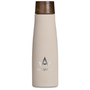 Serendipio Snowdonia Stainless Steel Vacuum Water Bottle - 600ml in Cream