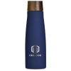 Serendipio Snowdonia Stainless Steel Vacuum Water Bottle - 600ml - Navy
