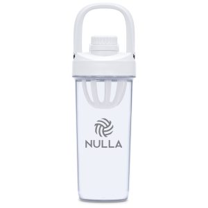 Serendipio Mondrian Plastic 2-in-1 Water Bottle - 800ml in Solid White