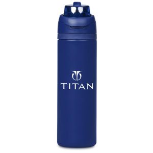 Slazenger Ranger Stainless Steel Vacuum Water Bottle - 700ml in Navy